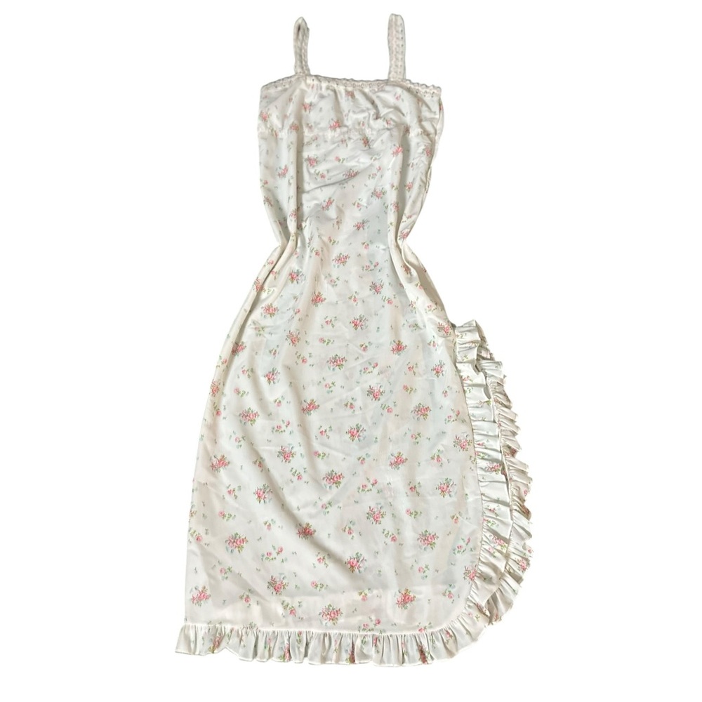 Vintage 60/70s cottagecore night gown, medium - Picture 6 of 8